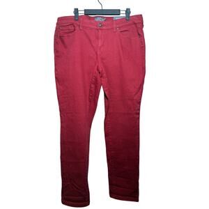Torrid NWT Women's Boyfriend Straight Mid-Rise Red Jeans Size 14R